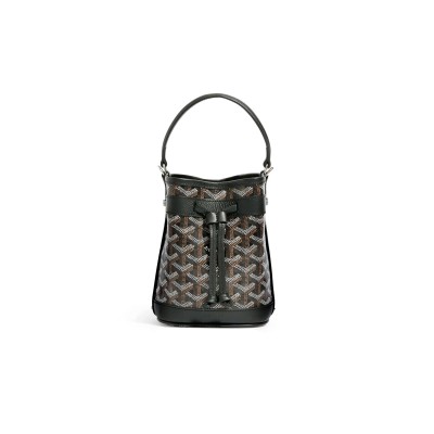 GOYARD PETIT FLOT MINI BUCKET BAG PEFLOTMINTY01CL01P (17.5*12*10cm)